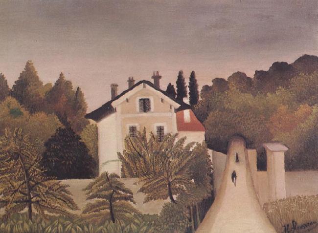 Henri Rousseau Landscape on the Banks of the Oise Germany oil painting art